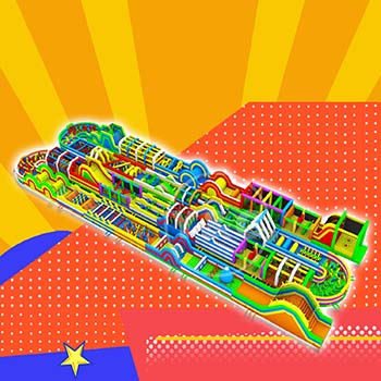 Large Adult Blow up Obstacle CourseYGO-04