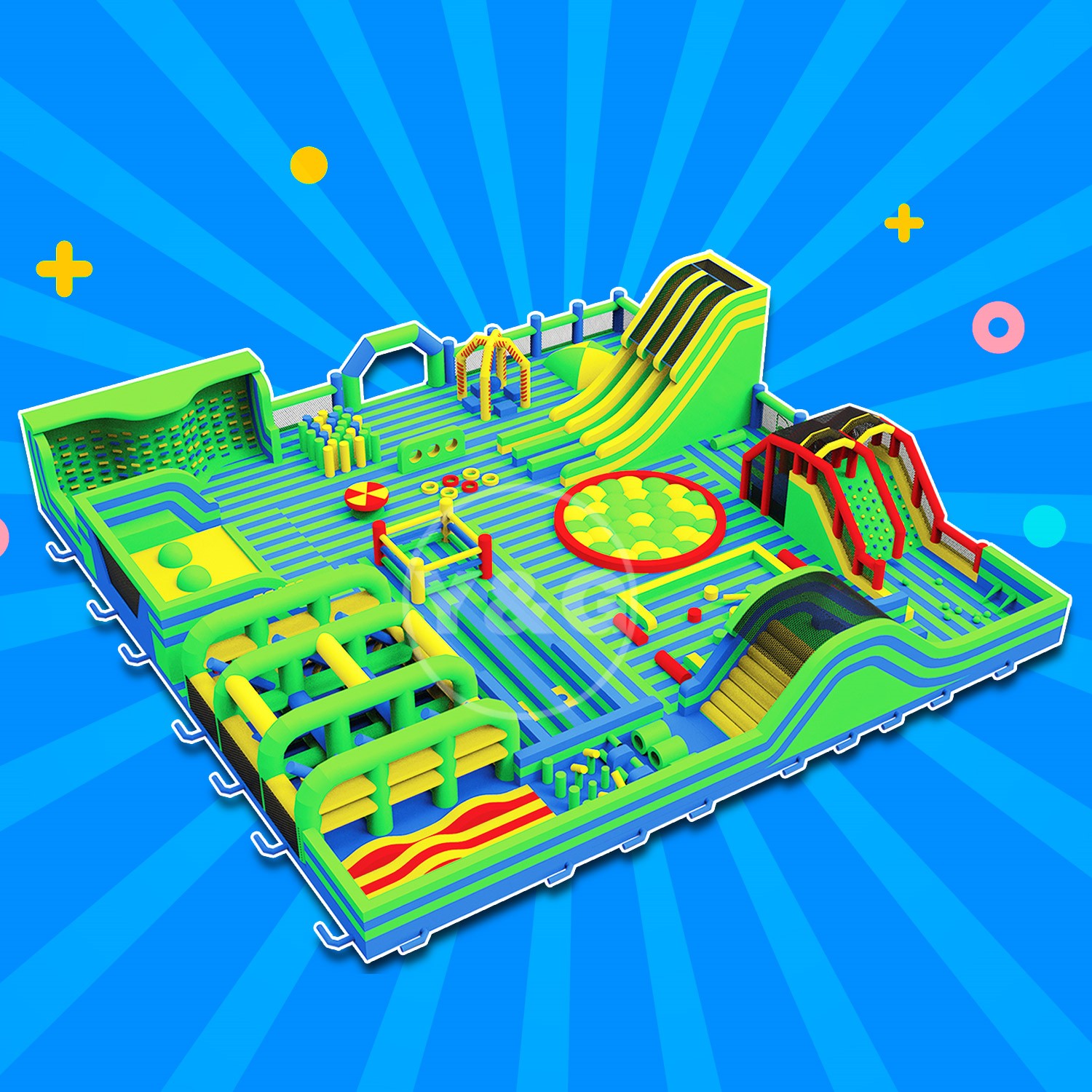 Carnival Inflatable Theme ParkYGIP-8