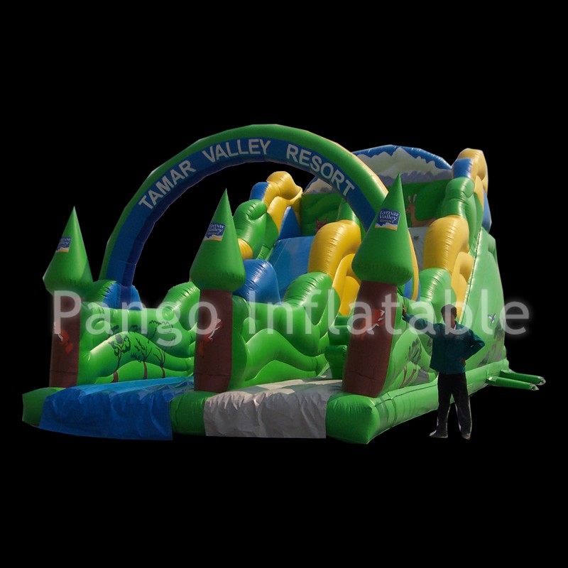 Green Inflatable SlideGI129
